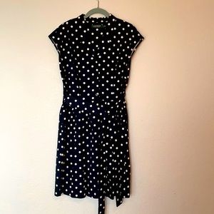 Casual polka dots dress
